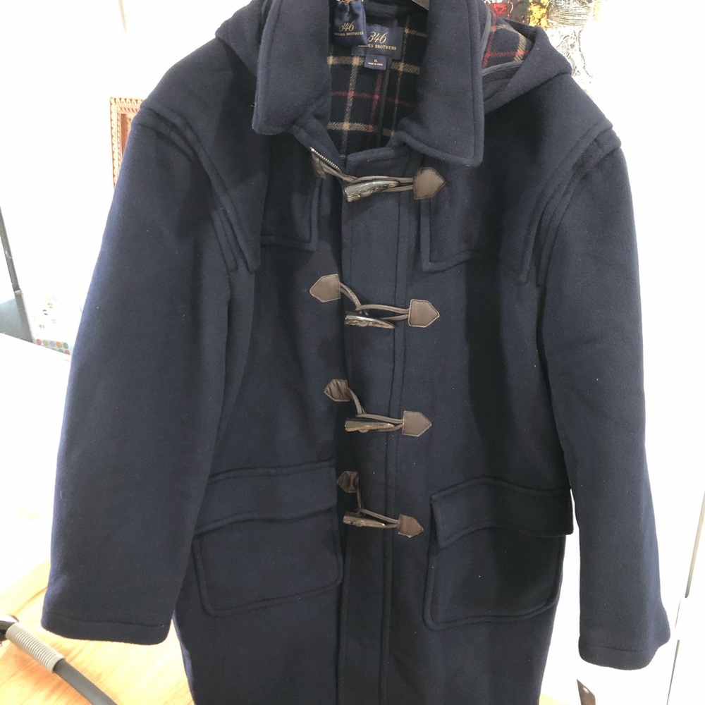NWT - XL - Navy blue -Brooks Brothers - Wool coat